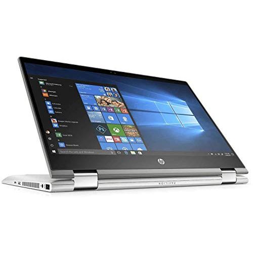 에이치피 HP Pavilion X360 2-in-1 14 HD WLED-Backlit Touch Screen Display Laptop Intel Core i5-8265U Quad-Core 16GB DDR4 512GB SSD + 1TB HDD HDMI Windows 10 with Accessory Bundle