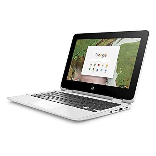 에이치피 HP X360 Chromebook 11.6-inch 2-in-1 Touchscreen HD Laptop PC, Intel Celeron N3350 up to 2.4GHz Processor, 4GB DDR4, 64GB eMMC, WiFi, Webcam, Stereo Speakers , Bluetooth 4.2, Chrome