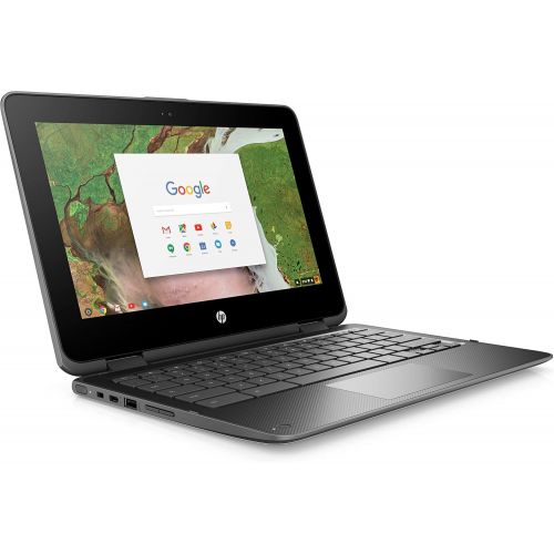 에이치피 HP Chromebook 11 X360, 11.6 Corning Gorilla Glass Touchscreen Display, Intel Celeron N3350, Intel HD Graphics 500, 64GB eMMC, 4GB SDRAM, Snow White, 11-ae051wm