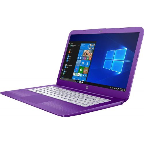 에이치피 HP Stream 14-cb013wm, 14 HD Display, Intel N3060, 4GB RAM, 32GB SSD, Windows 10 Home S Mode, Purple