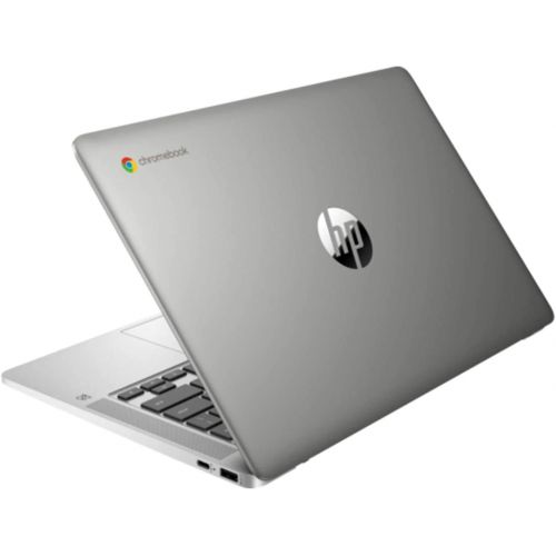 에이치피 2020 Newest HP Chromebook 14 Inch FHD 1080P Laptop with Webcam, Intel Celeron N4000 up to 2.6 GHz, 4GB RAM, 64GB eMMC, Webcam, WiFi 5, Chrome OS with E.S 32GB USB Card