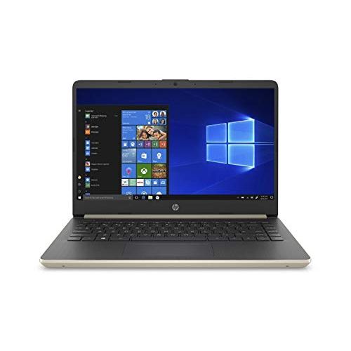 에이치피 2020 HP 14 HD (1366 x 768) Thin and Light Laptop PC, Intel Celeron N4020 Dual-Core Processor, 4GB DDR4 RAM, 64GB eMMC, HDMI, WiFi, Bluetooth, Webcam, Windows 10 S, 1 Year Microsoft