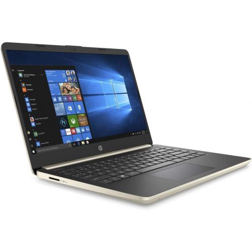 에이치피 2020 HP 14 HD (1366 x 768) Thin and Light Laptop PC, Intel Celeron N4020 Dual-Core Processor, 4GB DDR4 RAM, 64GB eMMC, HDMI, WiFi, Bluetooth, Webcam, Windows 10 S, 1 Year Microsoft