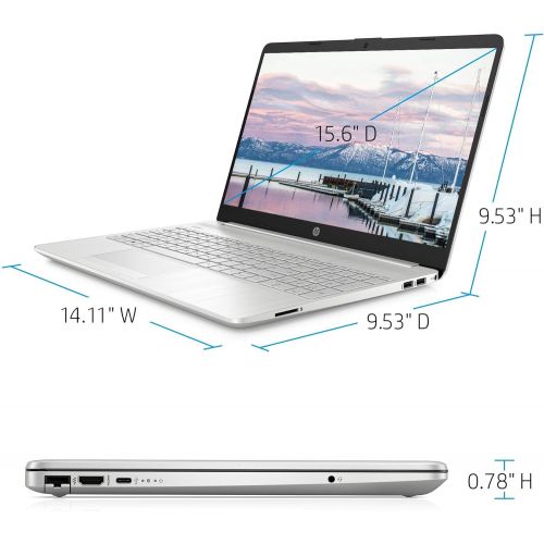 에이치피 Flagship HP 15 Business Laptop Computer 15.6 HD Micro-Edge SVA Display AMD Ryzen 3 3250U (Beats i5-7200u) 20GB DDR4 512GB SSD USB-C Webcam Win 10 + HDMI Cable