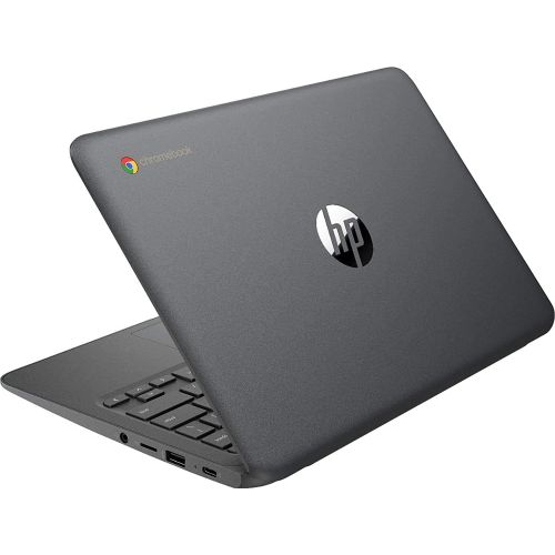 에이치피 HP Chromebook 11.6 Inch Laptop, Intel Celeron N3350 up to 2.4 GHz, 4GB LPDDR2 RAM, 32GB eMMC, WiFi, Bluetooth, Webcam, Chrome OS + NexiGo 32GB MicroSD Card Bundle
