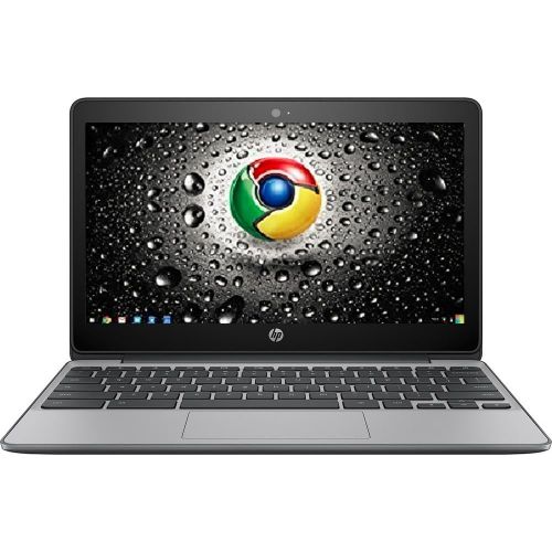 에이치피 Premium High Performance HP 11.6-inch Chromebook Intel Celeron Dual-Core Processor 4GB RAM 16GB eMMC Hard Drive 802.11AC WIFI HDMI Webcam Bluetooth 12-hour Battery Chrome OS-Black