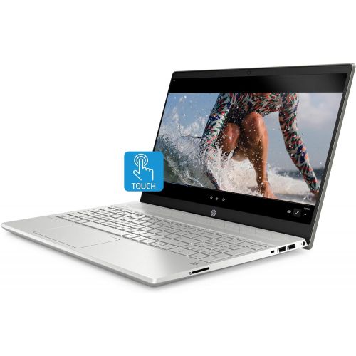 에이치피 HP Pavilion 15-Inch HD Touchscreen Laptop, 10th Gen Intel Core i5-1035G1, 8 GB RAM, 512 GB Solid-State Drive, Windows 10 Home (15-cs3010nr, Mineral Silver)