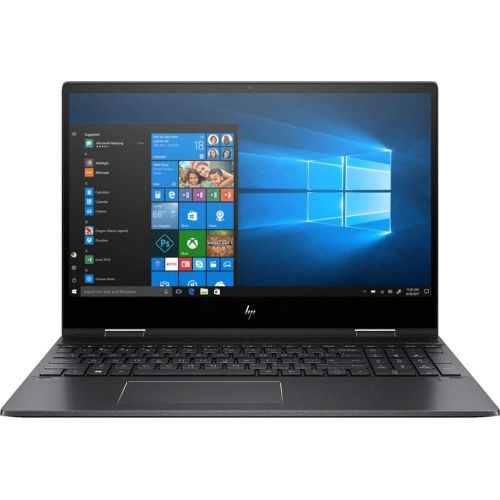 에이치피 HP Envy x360 2-in-1 Laptop 15.6 Touchscreen FHD, AMD Ryzen 5 Quad-Core up to 3.70 GHz, 16GB RAM , 256GB PCIe SSD, Vega 8 Graphic, 1920x1080, USB Type-C, Backlit, Fingerprint, HDMI,