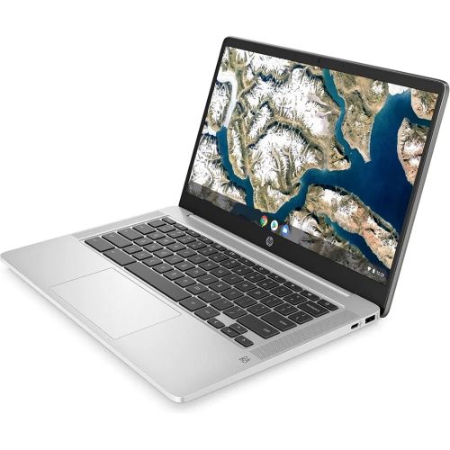 에이치피 HP Chromebook 14A-NA0023 14 4GB 32GB Intel Celeron N4000 X2?1.1GHz Chrome OS,?Silver