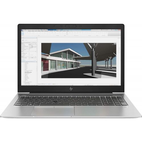 에이치피 HP ZBook 15u G6 Workstation Laptop (Intel i7-8565U 4-Core, 32GB RAM, 256GB PCIe SSD, 15.6 Full HD (1920x1080), AMD Pro WX 3200, Fingerprint, WiFi, Bluetooth, Webcam, 2xUSB 3.1, 1xH