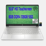 HP Premium Business Laptop I 15.6” Diagonal HD Touchscreen I 10th Gen Intel Core i3-1005G1 ( i5-7200U) I 8GB DDR4 128GB SSD I Intel UHD Graphics HDMI USB-C Wifi5 Win10 + 32GB Micro