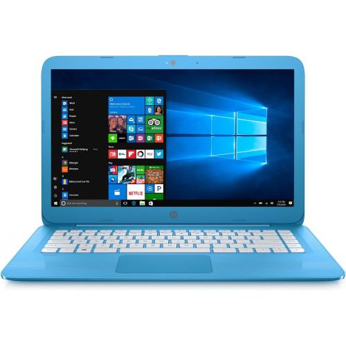 에이치피 HP Stream Laptop PC - 14 HD, Intel Celeron N3060, 4 GB RAM, 32 GB eMMC, Office 365 Personal for one year - 14-ax010nr