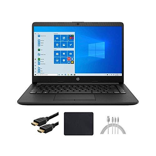 에이치피 2020_HP_14 Pavilion 14 HD Laptop, AMD Athlon Silver 3050U 2.3GHz, 4GB DDR4 RAM, 128GB SSD, HDMI, 802.11ac, WiFi, Bluetooth, HDMI, Webcam, Windows 10 with Santex Pro Accessories