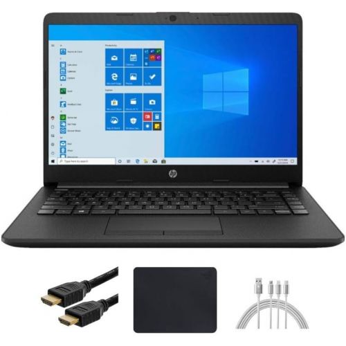 에이치피 2020_HP_14 Pavilion 14 HD Laptop, AMD Athlon Silver 3050U 2.3GHz, 4GB DDR4 RAM, 128GB SSD, HDMI, 802.11ac, WiFi, Bluetooth, HDMI, Webcam, Windows 10 with Santex Pro Accessories