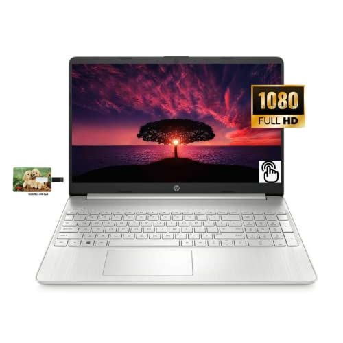 에이치피 HP 15.6 FHD Touchscreen IPS Display Business Laptop, Intel Core i7-1165G7, Windows 11 Pro, 16GB RAM 512GB SSD, Intel Iris Xe Graphics, Webcam, WiFi, HDMI, 32GB Tela USB Card