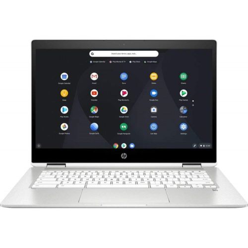 에이치피 HP Premium Chromebook x360 14 2-in-1 Laptop 14 HD Anti-Glare Touchscreen I Intel Celeron N4000 I 4GB DDR4 32GB eMMC I Intel UHD Graphics 600 USB-C B&O Chrome OS + USB Extension