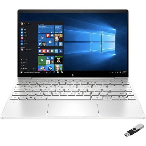 에이치피 2021 HP Envy Laptop 13.3 inch FHD IPS Evo Platform 4-Core Intel i5-1135G7 Iris Xe Graphics 8GB DDR4 256GB NVMe SSD WI-FI 6 Win 10 Home Fingerprint Backlit Keyboard w/ Ontrend 32GB