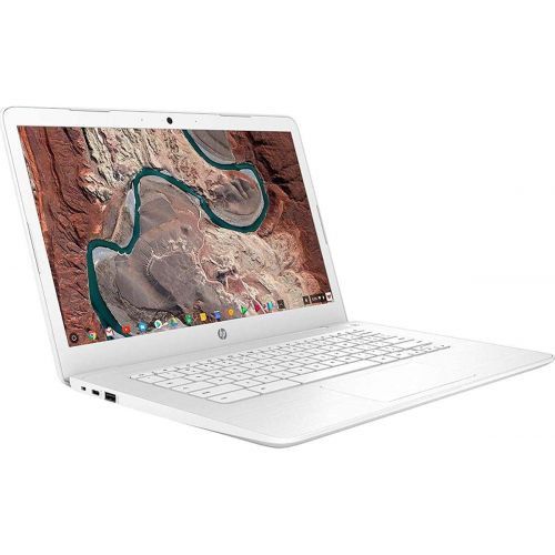 에이치피 Hp 14 14 Chromebook Intel Celeron N3350 4GB Ram 32GB eMMC Snow White