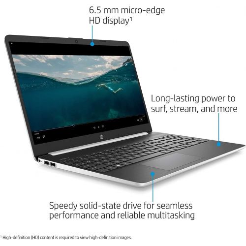 에이치피 Latest Newest HP 15 15.6 HD Micro-Edge Business Laptop(10th Gen Intel Core i5-1035G1, 16GB DDR4 RAM, 1TB SSD) USB Type-C, HDMI, HD Webcam, Windows 10 Home + IST Computers HDMI Cabl