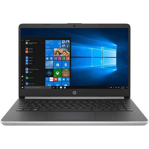 에이치피 2020 HP Pavilion 14 FHD Laptop Computer, Intel Pentium N5000 Processor, 4GB DDR4 RAM, 64GB eMMC SSD, HD Webcam, HD Audio, HDMI, Intel UHD Graphics, Windows 10 S, Silver, 32GB USB C