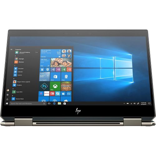 에이치피 HP Spectre x360 13 2-in-1 Laptop: Core i7-8565U, 16GB RAM, 512GB SSD, 13.3 4K UHD Touchscreen Display, Backlit Keyboard, Fingerprint Reader