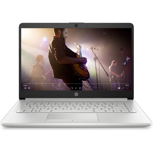 에이치피 HP 14-inch Laptop, AMD Gold 3150U, 4 GB RAM, 128 GB SSD Storage, Windows 10 Home in S Mode (14-dk1020nr, Natural Silver)