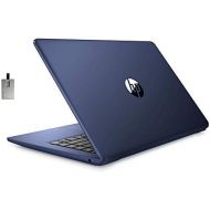 2021 HP Stream 14 HD SVA Laptop Computer, Intel Celeron N4000 Processor, 4GB RAM, 64GB eMMC Flash Memory, Intel UHD Graphics, 1-Year Office, Bluetooth, Win 10S, Royal Blue, 32GB Sn