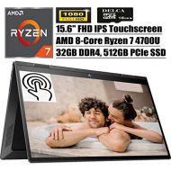 HP Envy X360 2 in 1 Laptop I 15.6?FHD IPS Touchscreen I AMD Octa-Core Ryzen 7 4700U ( i7-10510U) I 32GB DDR4 512GB SSD I B & O Alexa?Backlit FP Win 10 + 16GB Micro SD Card
