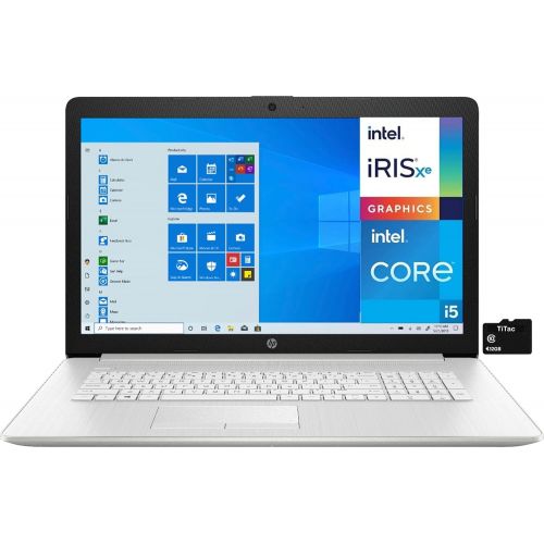 에이치피 2021 HP 17.3 Laptop Computer Full HD Anti-Glare IPS Display, 11th Gen Intel Quad-Core i5-1135G7 (Beats i7-1065G7), 8GB DDR4 RAM, 256GB SSD, NO DVD RW, WiFi, RJ 45, Webcam, Win 10 S