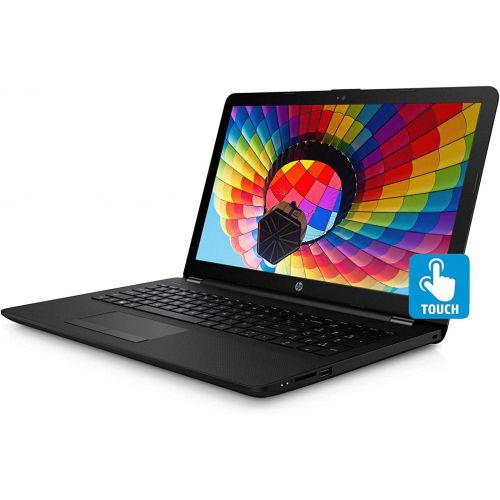 에이치피 Newest HP High Performance 15.6” HD Touch-Screen Notebook Computer with Intel Pentium N5000 Processor, 4GB_RAM, 1TB Hard Drive, Webcam, WiFi and Bluetooth, HDMI, Windows 10 (Black)