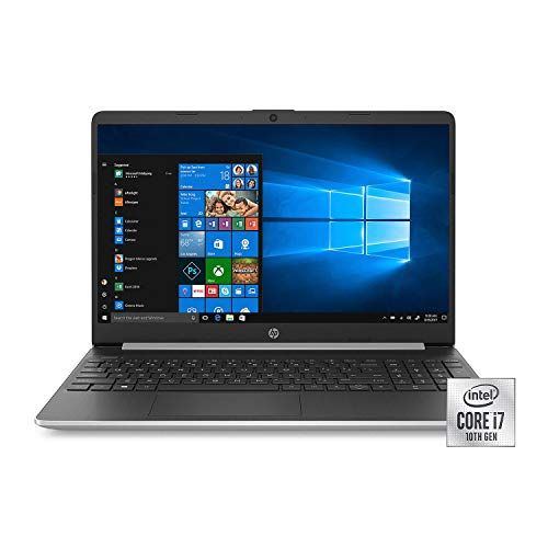 에이치피 HP 15.6 Full HD Laptop, Intel Core i7-1065G7 Processor, 8GB Memory, 256GB SSD, 2 Year Warranty Care Pack with Accidental Damage Protection, Windows 10 Home