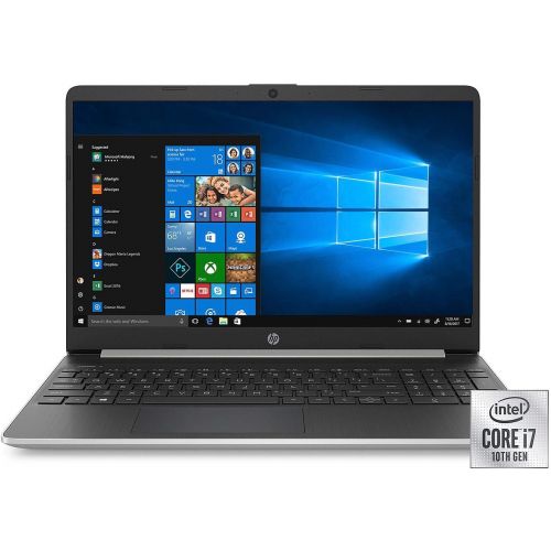 에이치피 HP 15.6 Full HD Laptop, Intel Core i7-1065G7 Processor, 8GB Memory, 256GB SSD, 2 Year Warranty Care Pack with Accidental Damage Protection, Windows 10 Home