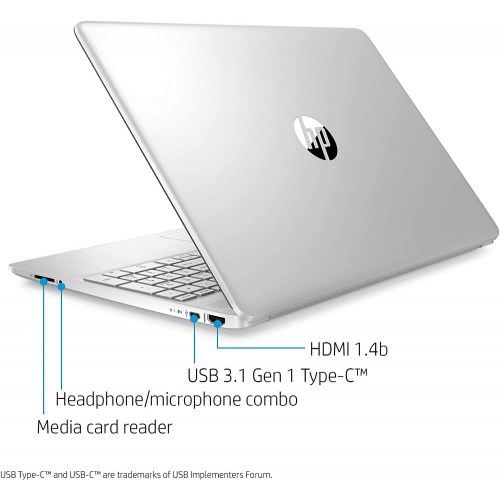 에이치피 Newest 2021 HP 15.6 Full HD Laptop Computer, Intel 11th Gen Core i3-1115G4(Up to 4.1GHz), 16GB RAM, 512GB SSD, Intel UHD Graphics,?Fingerprint Webcam, HDMI, WiFi, with ES 32GB?Acce