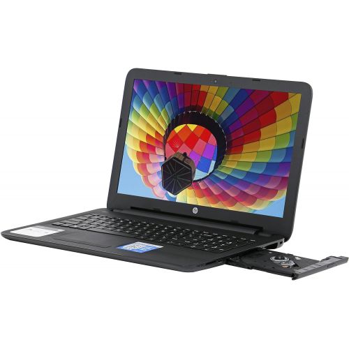 에이치피 HP Notebook Laptop 15.6 HD Vibrant Display Quad Core AMD E2-7110 APU 1.8GHz 4GB RAM 500GB HDD DVD Windows 10