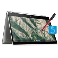 HP Chromebook X360 14 Convertible FHD 2-in-1 Touchscreen Laptop Computer_ Intel Quad-Core Pentium Silver N5000 up to 2.7GHz_ 4GB DDR4 RAM_ 128GB eMMC_ Remote Work_ Chrome OS_ BROAG