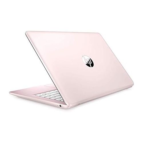 에이치피 HP Stream 14 Laptop Computer I 14 HD SVA Micro-Edge Display I Intel Celeron N4000 Processor I 4GB DDR4 64GB eMMC I HDMI Webcam Office 365 Win 10 (Pink) + 32GB Micro SD Card