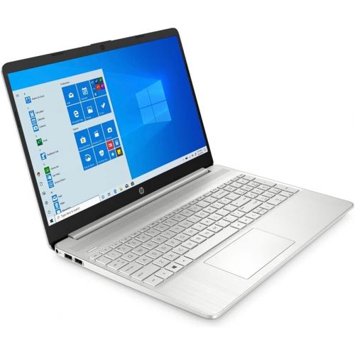 에이치피 2022 HP 15.6 FHD Touchscreen Laptop Computer, Intel Core i5-1135G7 Processor, 12GB DDR4 RAM, 256GB SSD, Intel Iris Xe Graphics, HD Webcam, Media Card Reader, Windows11, Silver, 32G