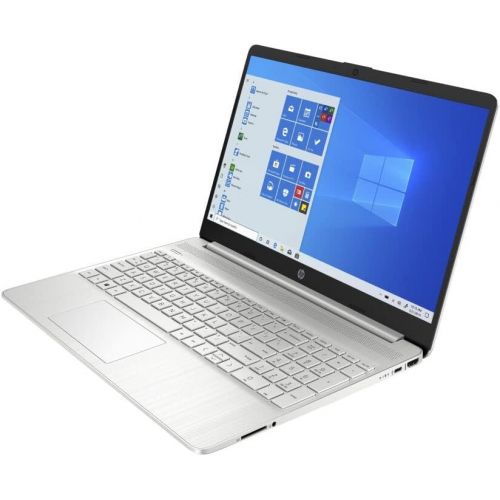 에이치피 2022 HP 15.6 FHD Touchscreen Laptop Computer, Intel Core i5-1135G7 Processor, 12GB DDR4 RAM, 256GB SSD, Intel Iris Xe Graphics, HD Webcam, Media Card Reader, Windows11, Silver, 32G