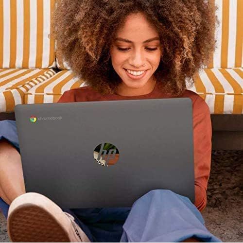 에이치피 HP Newest Ultrathin Lightweight 11.6 HD WLED-Backlit Chromebook MediaTeck MT8183 Octa-Core 32GB eMMC 4GB Memory WiFi Chrome OS Gray with Aloha Bundle (HP 11.6)