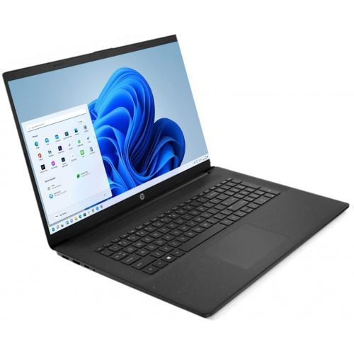 에이치피 2022 HP Newest 17 Laptop Notebook, 17.3 Full HD Anti-Glare Display, AMD Ryzen 7 5700U Processor, 16GB RAM, 1TB PCIe SSD, Webcam, Wi-Fi 6, Bluetooth, HDMI, Windows 11 Home, Black