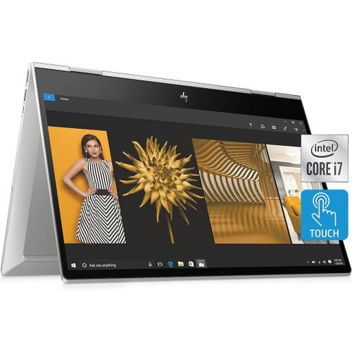 에이치피 HP ENVY x360 Convertible 15-inch FHD Touchscreen 2-in-1 Laptop, 10th Gen Intel Core i7-10510U, 8GB RAM, 512GB SSD, Windows 10 Home, Fingerprint Reader, Webcam Kill Switch (15-dr101