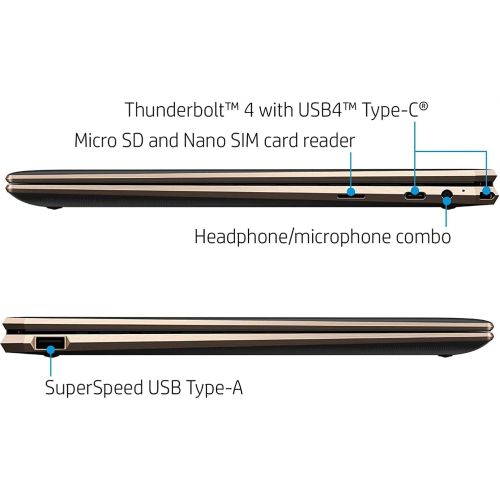 에이치피 2020 Newest HP Spectre x360: 11th Gen Core i7-1165G7, 13.5 OLED 3K2K Touch Display, 1TB SSD, 16GB RAM, Intel Evo Platform, 32GB Optane Windows 10 Pro w/ Tivdio Smart Pen