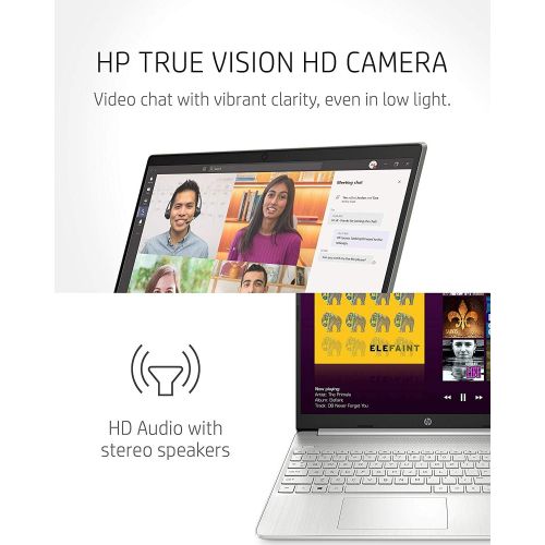 에이치피 2021 Newest HP 15.6 FHD IPS Flagship Laptop, 11th Gen Intel 4-Core i5-1135G7(Up to 4.2GHz, Beat i7-1060G7), Iris Xe Graphics, Fast Charge, WiFi, Lightweight, w/GM Accessories (16GB