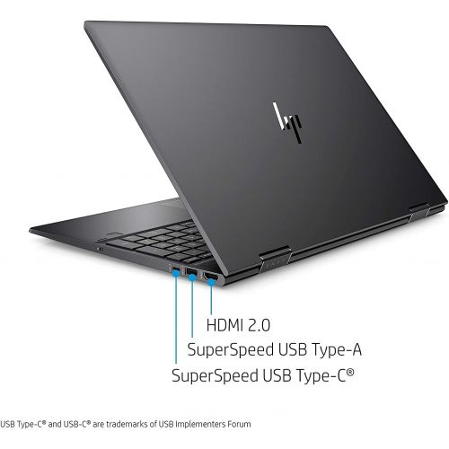 에이치피 Newest HP Envy x360 2 in 1, 15.6 FHD Touchscreen business laptop, AMD Ryzen 5 5500U 6 cores (up to 4GHz Beat i7-7500U), 16GB RAM, 512GB PCIe SSD, Backlit-KB, FP Reader, Win11H, wit