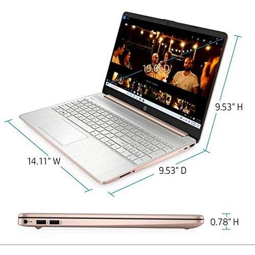 에이치피 HP 15.6 Ryzen 5 8GB/256GB Laptop-Rose Gold