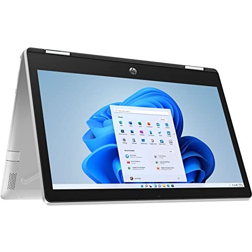 에이치피 HP Pavilion X360 2-IN-1 11.6 HD Touch-Screen WLED-backlit Laptop, Intel Pentium N5000 up to 2.7GHz, 4GB DDR4, 128GB SSD, Bluetooth, Wireless-AC, HDMI, Webcam, USB 3.1-C, Media Card