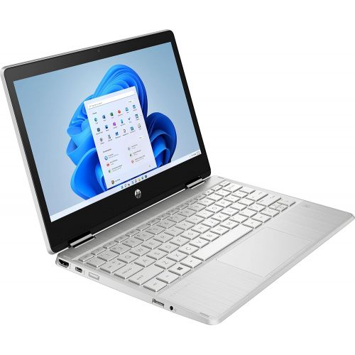 에이치피 HP Pavilion X360 2-IN-1 11.6 HD Touch-Screen WLED-backlit Laptop, Intel Pentium N5000 up to 2.7GHz, 4GB DDR4, 128GB SSD, Bluetooth, Wireless-AC, HDMI, Webcam, USB 3.1-C, Media Card