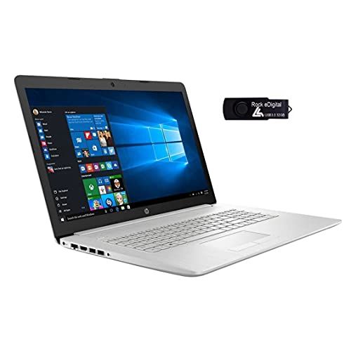 에이치피 2022 HP 17.3 HD+ Business Laptop PC Intel 11th Gen Quad-Core i5-1135G7 16GB DDR4 RAM 512GB NVMe SSD Intel Iris Xe Graphics Backlit Keybaord USB C RJ45 Webcam HDMI DVD Windows 10 Pr