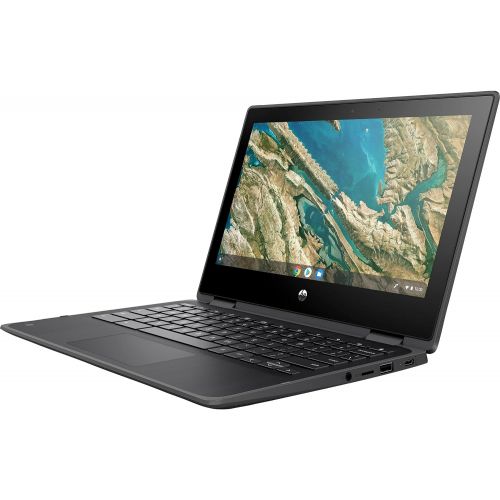 에이치피 HP Chromebook x360 11 G3 EE 11.6 Touchscreen 2 in 1 Chromebook - 1366 x 768 - Celeron N4020-4 GB RAM - 32 GB Flash Memory - Chalkboard Gray - Chrome OS 64-bit - Intel UHD Graphics