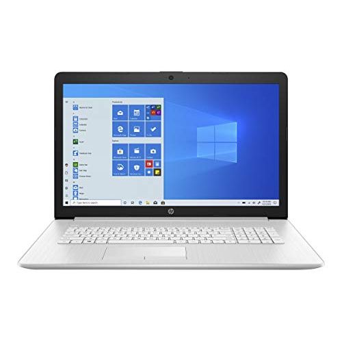 에이치피 2021 HP 17.3 HD+1600 x 900 Touchscreen Laptop, Intel Core i5-1035G1 Processor, 8GB RAM, 256GB SSD, DVD, HDMI, WiFi, Bluetooth, Webcam, Windows 10 Home, Silver